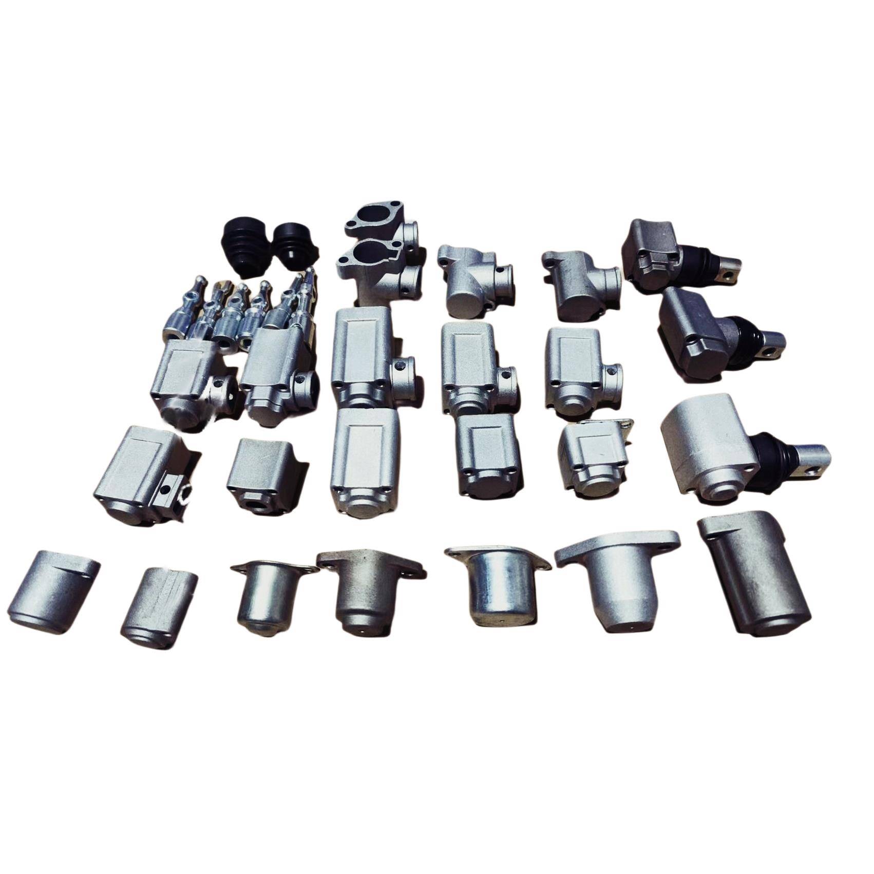 多路阀配件前盖、后盖、球头、防尘罩，手柄塑料球等液压配件