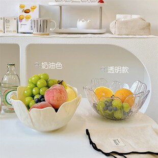 水果篮零食摆放盘 果盘客厅茶几家用高颜值水果盘轻奢2024新款