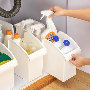 厨房锅具收纳盒锅盖架收纳架家用橱柜置物架下水槽收纳储物架神器
