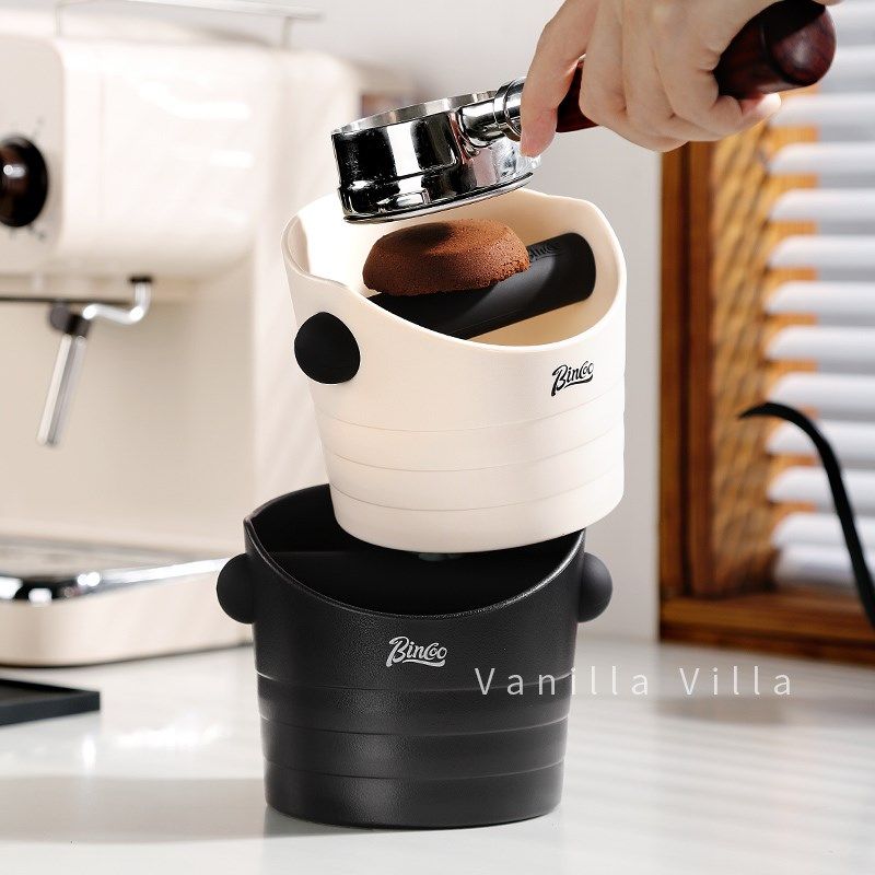 咖啡渣桶家用意式咖啡大号压粉敲渣桶吧台接废渣收纳工具敲粉桶