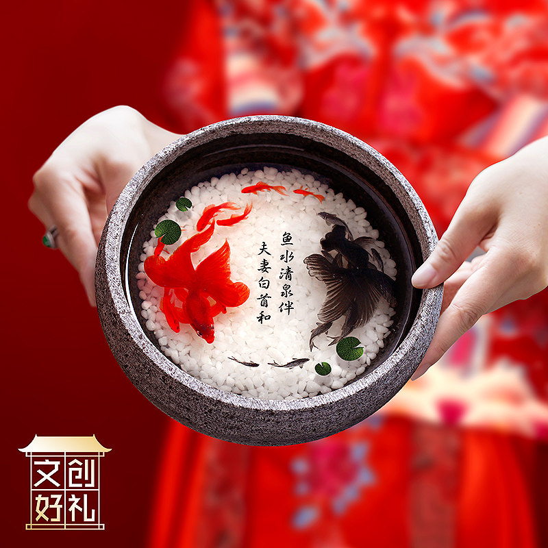 结婚礼物送新人高档实用闺蜜新娘老婆老公周年纪念日香薰手工摆件