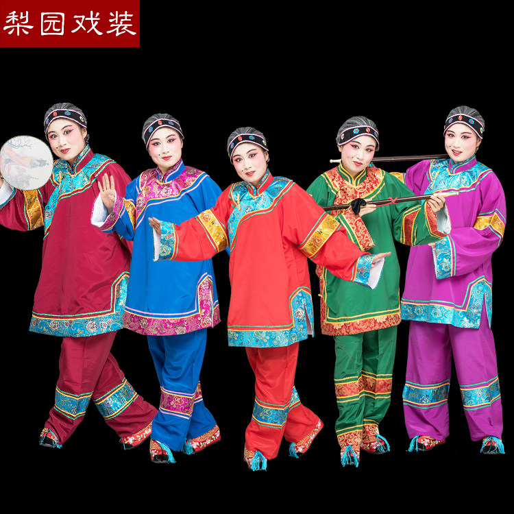 戏曲服装古装媒婆服装老太太老奶奶衣服老旦彩旦丑婆媒婆演出服装