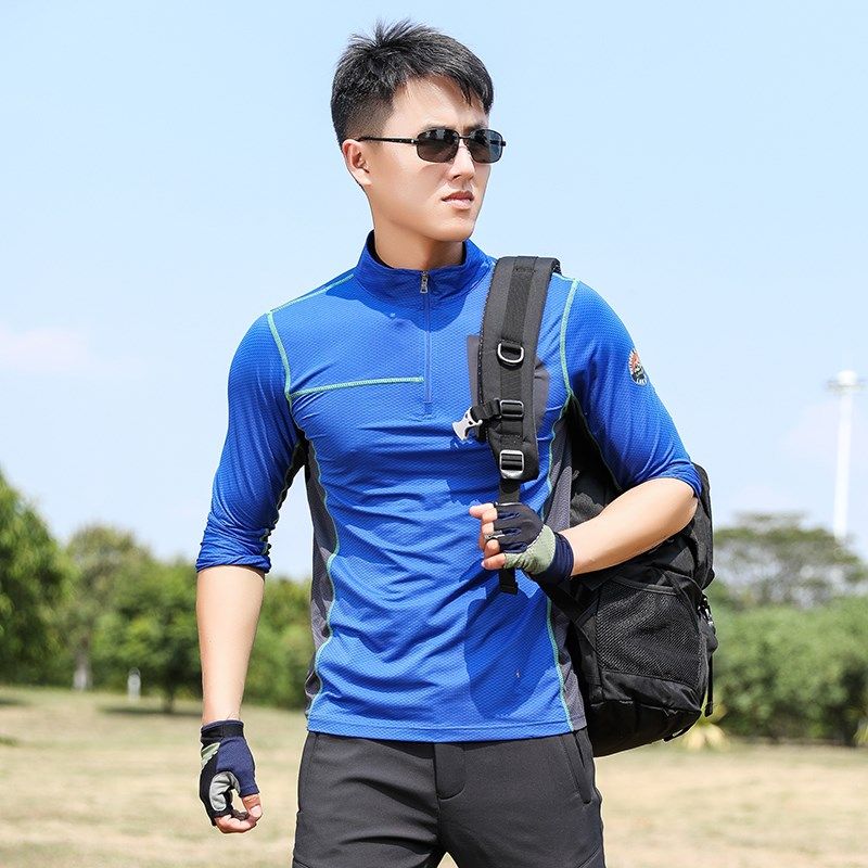 户外速干衣男长袖T恤大码宽松吸汗透气防晒徒步运动登山快干上衣,户外/登山/野营/旅行用品,速干T恤,淘宝优惠券,粉丝福利购,淘宝优惠卷