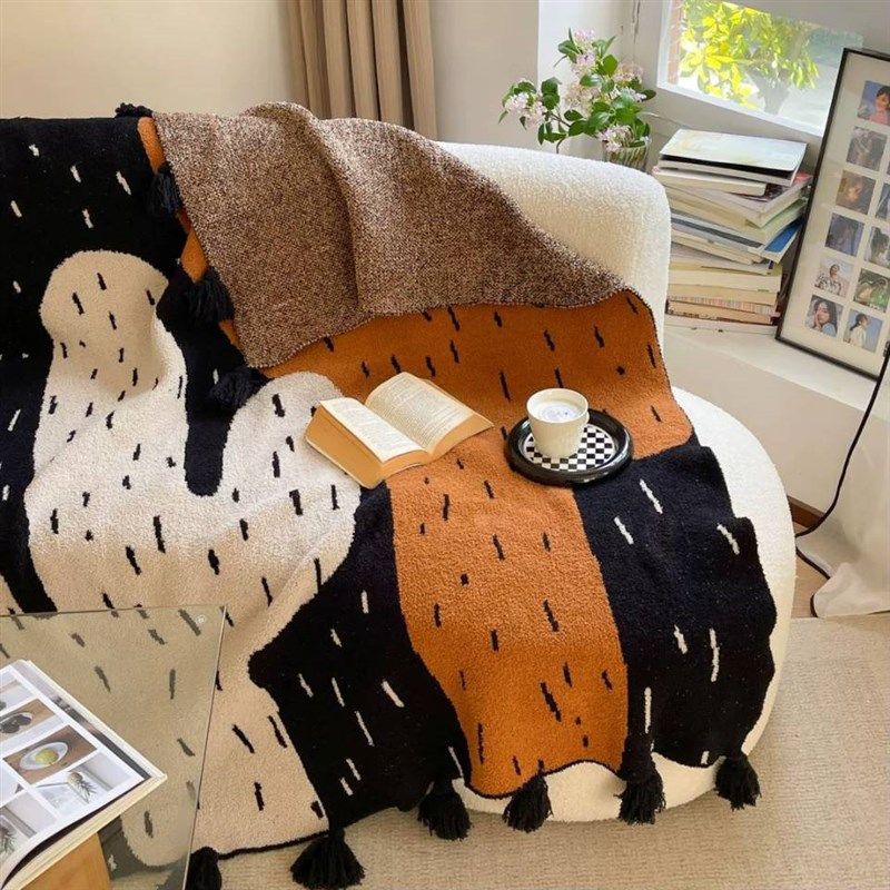 新款仙人柱针织毛毯沙发毯午睡盖毯办公室民宿装饰床尾搭巾空调毯,生活电器,水暖毯/水循环加热毯,淘宝优惠券,粉丝福利购,淘宝优惠卷