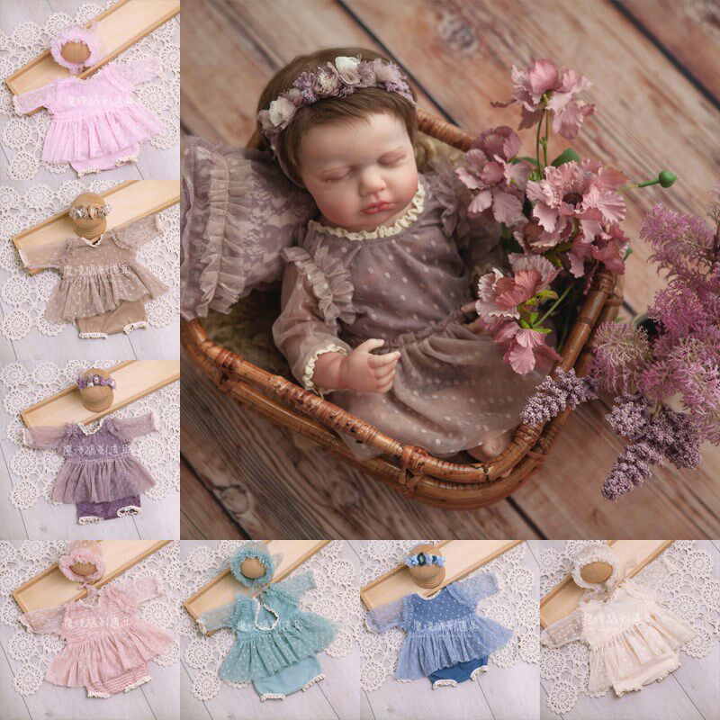 新生儿裙子摄影服装 满月百天拍照影楼服装枕头裙子头饰帽子5件套,童装/婴儿装/亲子装,儿童礼服,淘宝优惠券,粉丝福利购,淘宝优惠卷