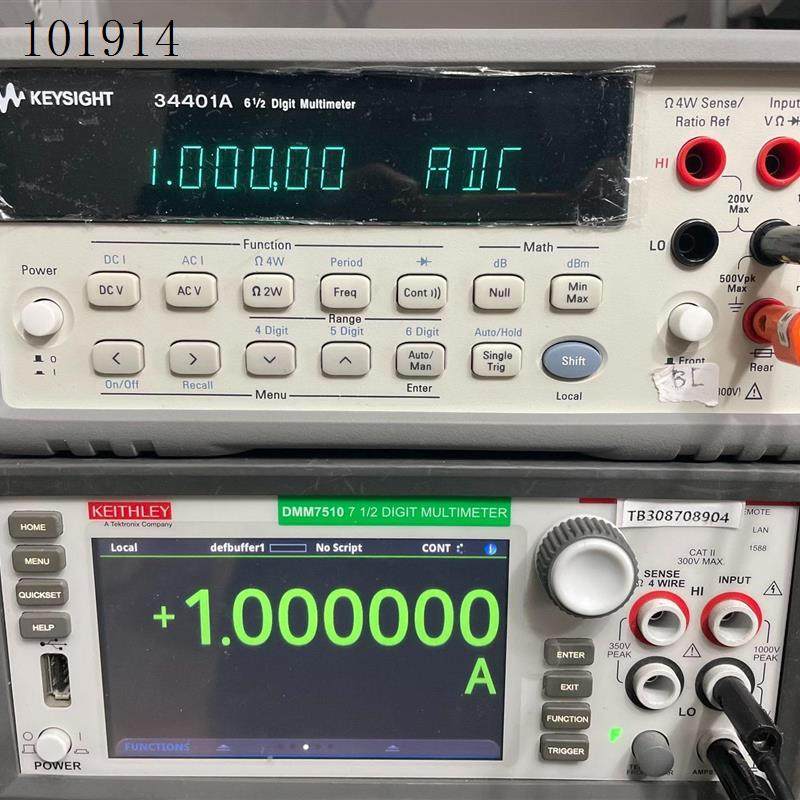 询价/安捷伦34401A六位半万用电表,新校准,功能正常,送3