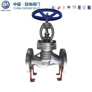 高压截止阀J41W-100P不锈钢法兰截止阀DN50截止阀阀门