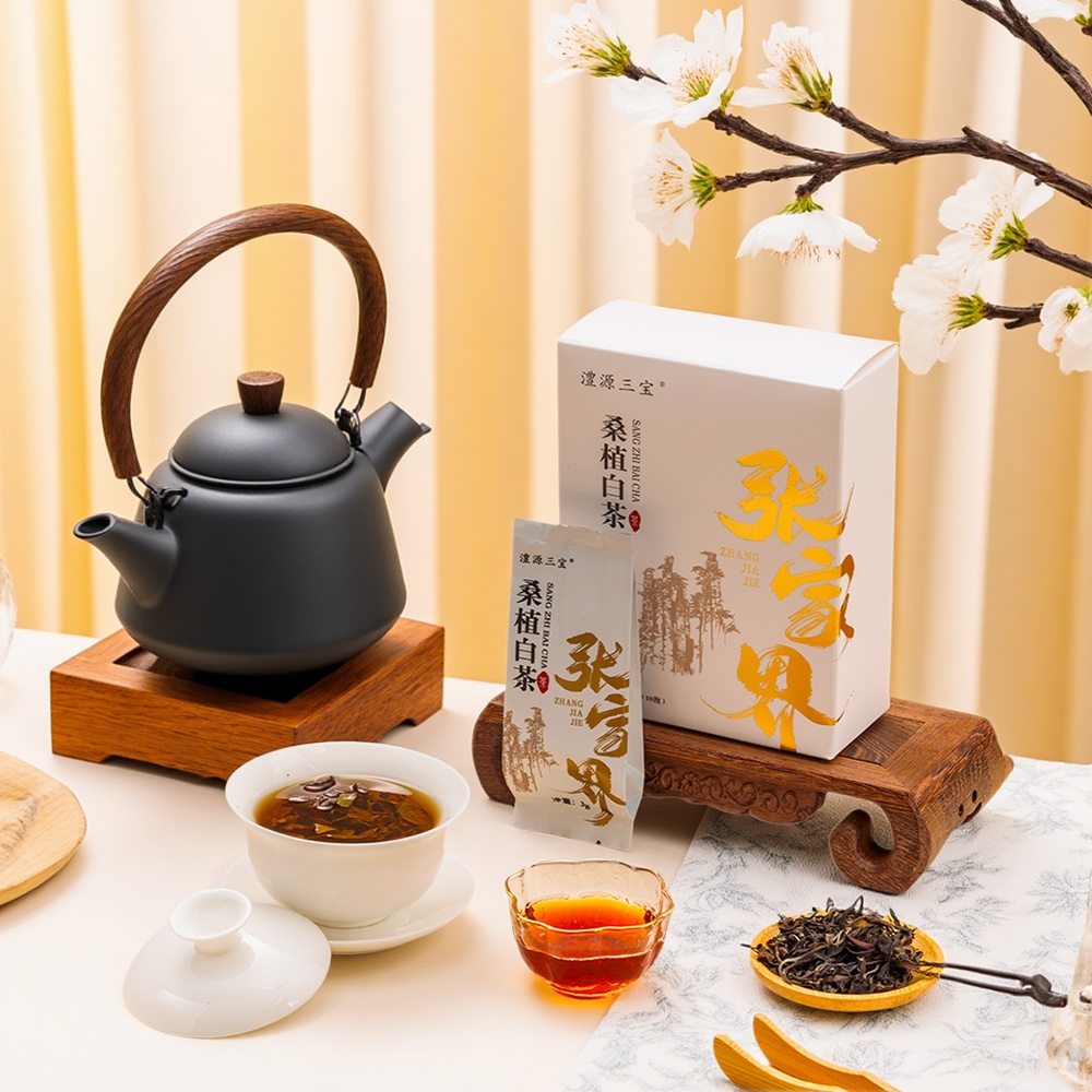 蒸的好甜，荒野白茶