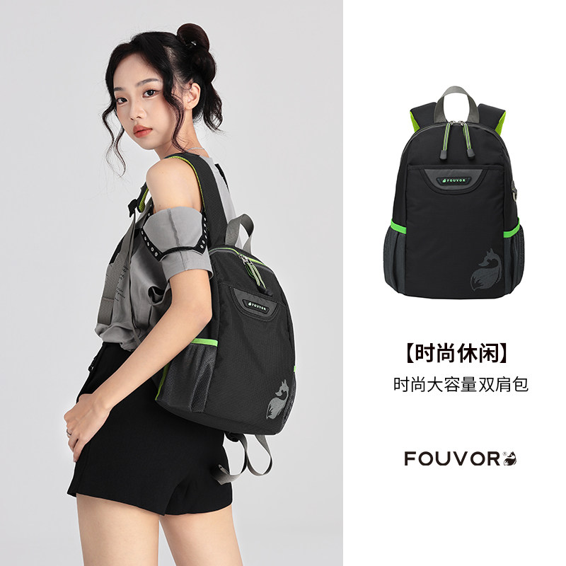 男童背包202h4新款牛津布双肩包女户外休闲轻便防水旅行小学生书
