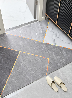 进门地垫进户门大门口脚垫门垫入户门玄关可擦免洗pvWc可裁剪地毯