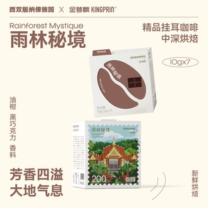 金菩麟傣族园精品手冲挂耳黑咖啡