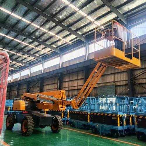 电动曲臂式升降机履带曲臂式高空作业车伸缩臂曲臂路灯检修车
