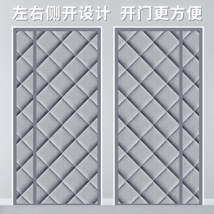 棉门帘加厚i家用空p调保暖保温挡风防风密封隔断窗隔音防寒自 冬季