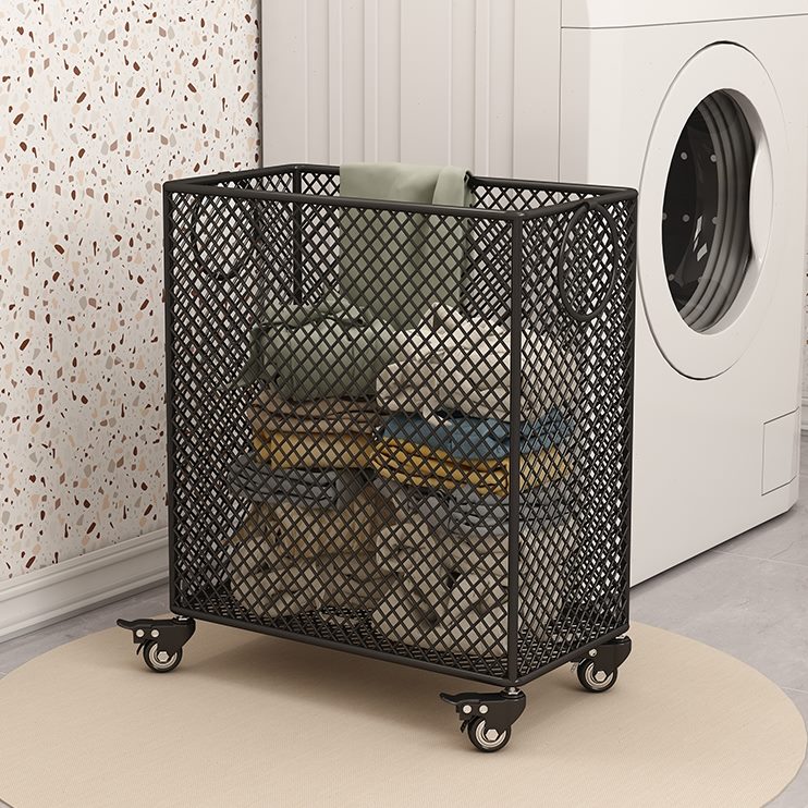 窄身污脏衣篮脏衣篓衣篮衣服收纳筐 洗衣篮家用夹缝网格桶北欧ins