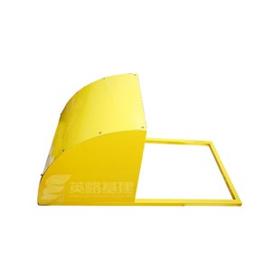 400切割机防护罩 大型台式切割机除尘保护罩 标准化 工地定型化