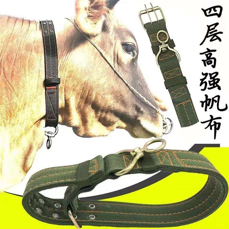 栓牛脖套保险扣神器羊用项圈育肥牛脖子套拴牛专用绳子牛用品大全