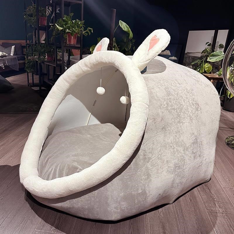 巨型超大号可以躺人的猫狗窝可睡人住毛绒绒窝窝成人宠物四季通用