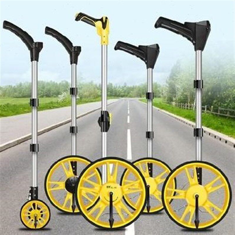 厂家公路测距仪手持手推轮滚动式测器米数K测轮多功能测量器记米