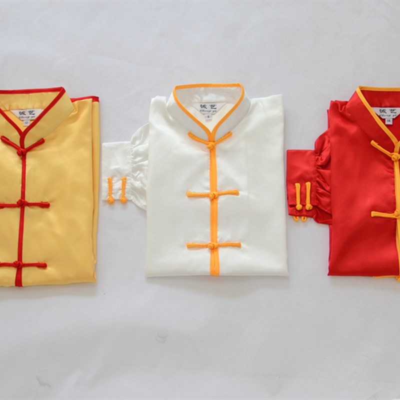 儿童武术服成人武术服装练功服太极服演出服学生武术操服