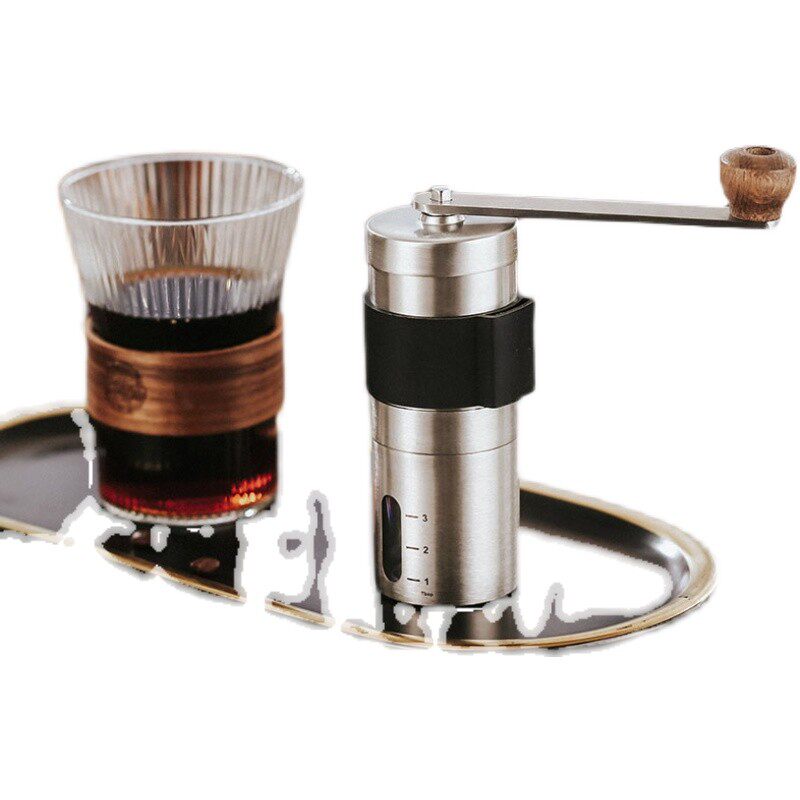 手摇咖啡豆研磨机手磨手动t磨豆机现磨家用小型磨粉器具套装一人