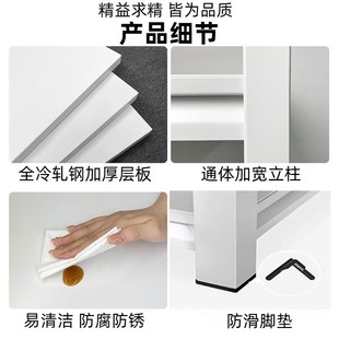 家用置物架货架多层落地仓库阳台储藏室杂物间商用铁架钢制收纳架