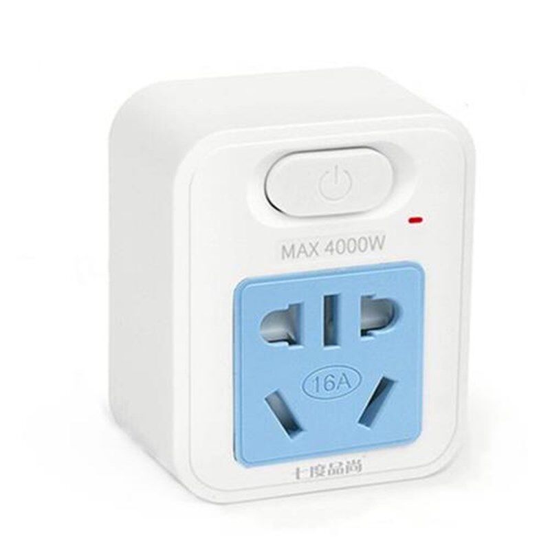 一转一带开关1h0安转16安转换器空调插座16A转换头三孔大功率插头