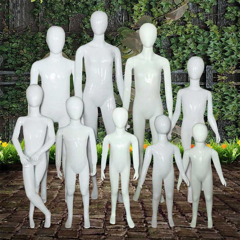 玻璃钢童装店 1-15岁 儿童模特道具 全身假人橱窗小孩婴儿 展示架