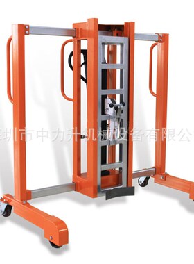 DT380油桶侧移搬运车圆桶堆高车左右移动卸货车脚踏升高车