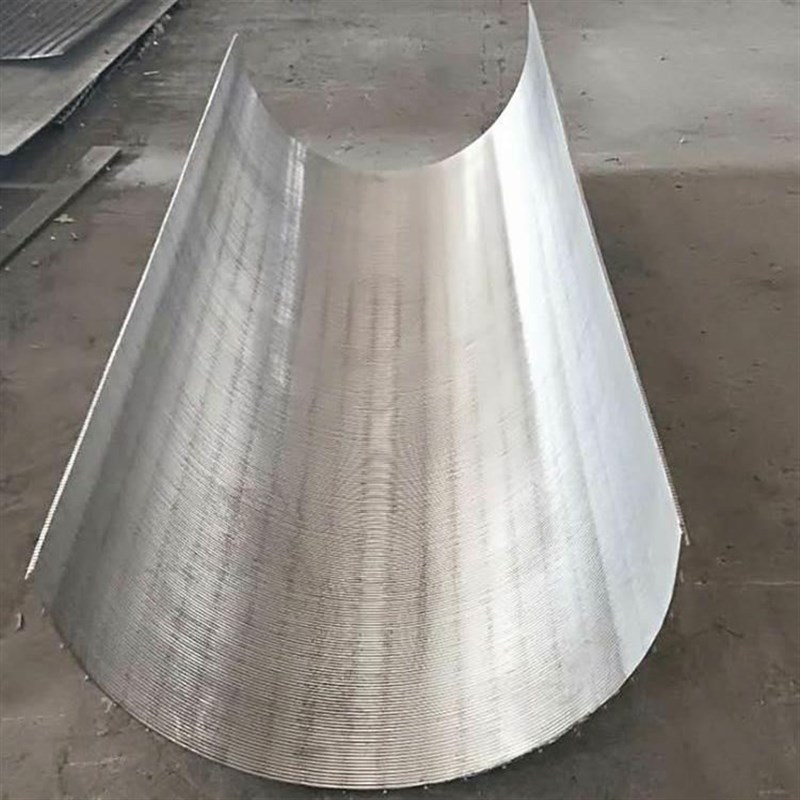 洗煤厂用脱水弧形筛 弧形筛板 不锈钢条缝筛 采石场用筛网