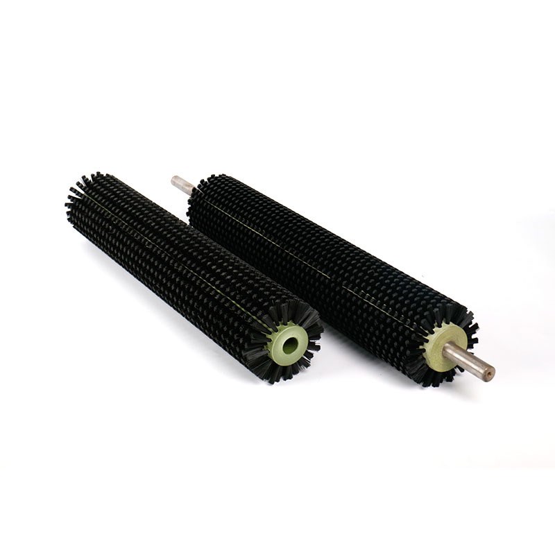 直供缠绕式毛刷辊 尼龙异型毛刷辊 工业除尘刷辊果蔬清洗机毛刷