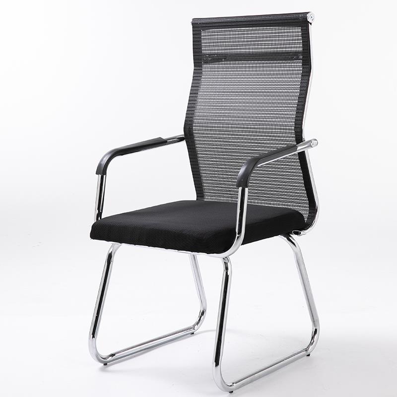 办公椅舒适久坐家用靠背凳特价网布椅会议电脑椅子学生宿舍弓形椅