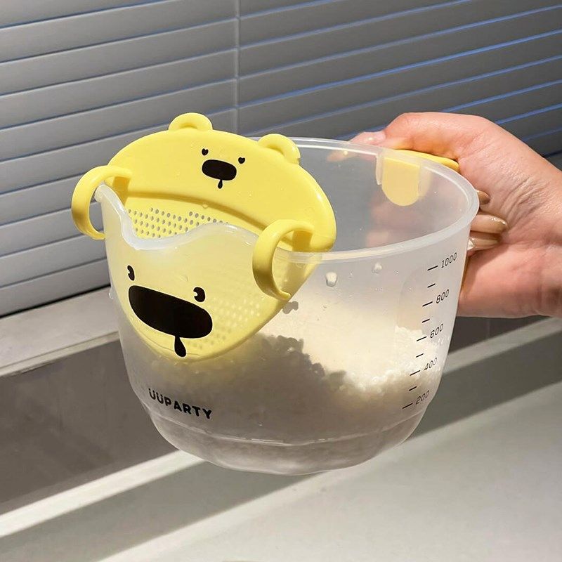 淘米过滤器洗米神器厨房沥水篮蛋液过滤量杯带刻度食品级塑料小孔,餐饮具,洗菜盆/沥水篮/漏水筛,淘宝优惠券,粉丝福利购,淘宝优惠卷