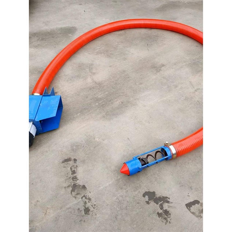 上吸抽食粮机大吸力螺旋输送机蛟粮机小型家用器粮料龙机软管玉米