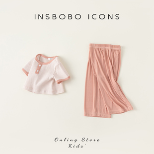 女童套装夏款儿童夏装2023新款女童装时髦洋气夏款网红炸街童装潮