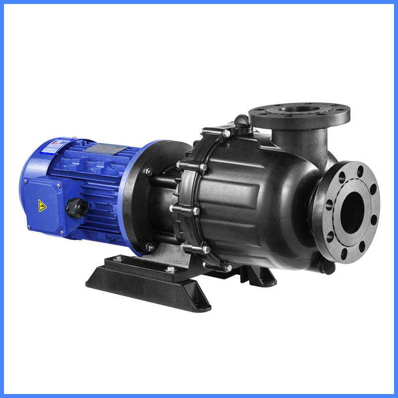 卧式酸碱循环提升马肚泵3.75KW耐腐自吸泵电镀废水提升泵销售