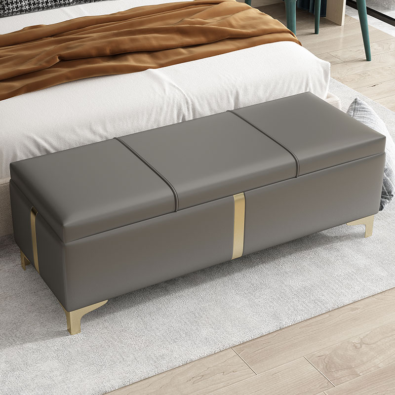 换鞋凳家用门口鞋柜长方形床尾收纳凳子服装店储物可坐沙发长条凳