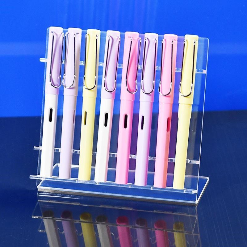 网红多功能圆珠笔架眉笔架中性笔架铅笔架钢笔展示架化妆笔眉笔架