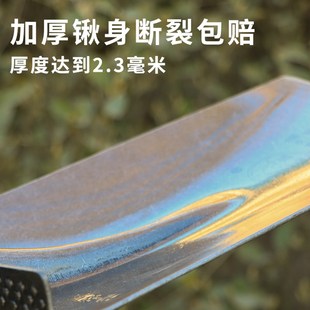 燕南锰钢方头钢锹铁锹平头加厚三斤泥锹大号铁锨特厚农用挖土铲子