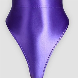 艺术体操服舞蹈服弹力紧身丝滑光泽女舍宾形体操内裤内外穿T高叉