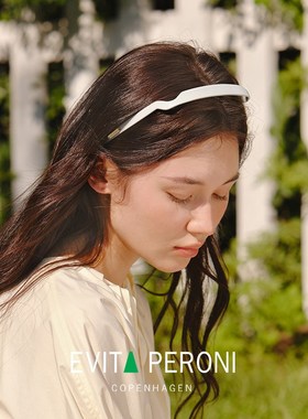 丹麦Evita Peroni/依慧达新款方形墨镜发箍女流行头箍压发洗脸款