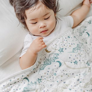 Nest Designs婴儿被子冬季盖被儿童盖毯夹棉被秋冬幼儿园宝宝被