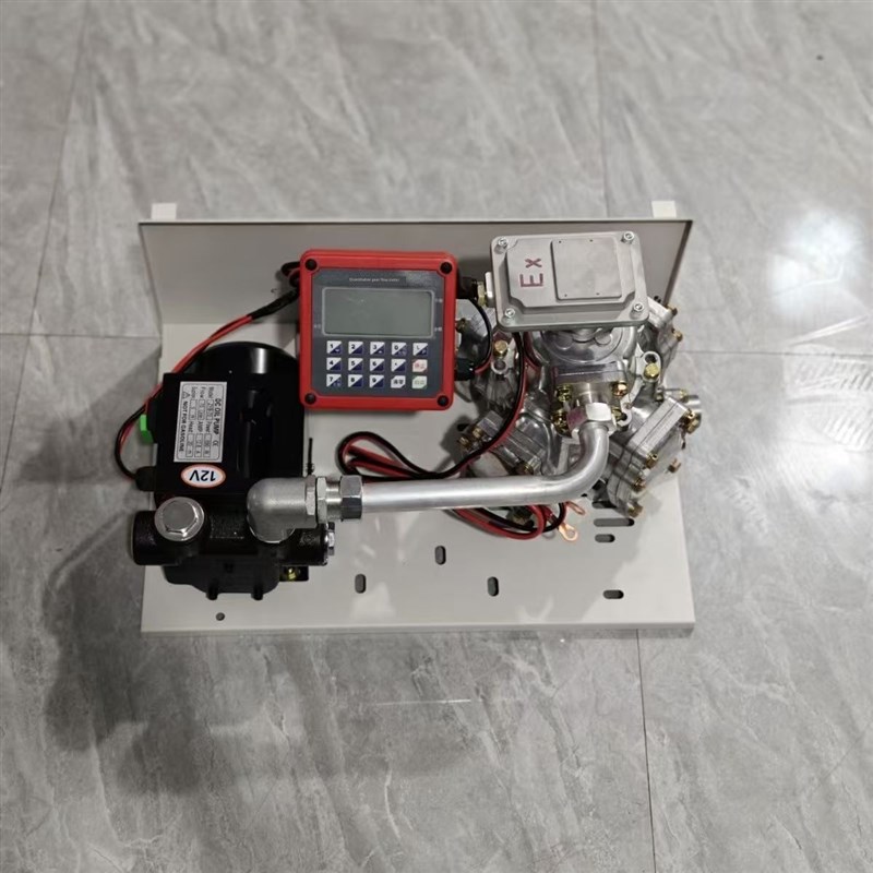 柴油电动抽油泵12V24V2v20v全自动大功率加油枪车载挂吨桶式加油