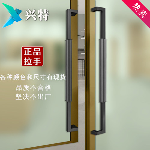 加厚不锈钢门把手金色大门拉手 适用KKTV包厢的管形门扶手