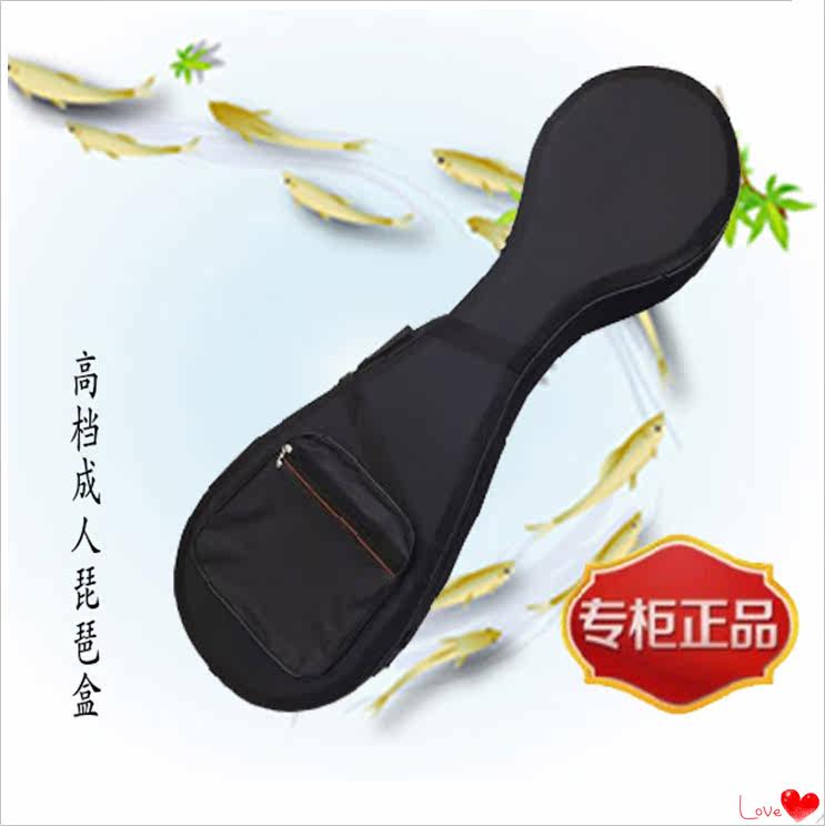 丁氏牌高档成人牛津琵琶盒乐器D盒琵琶硬盒乐器配件防震防压