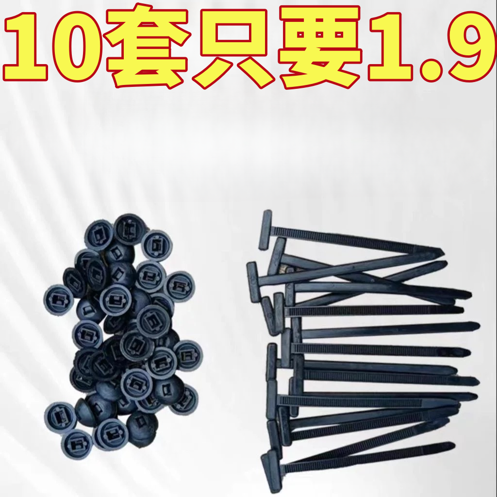 多功能扎带卡扣固定穿心钉