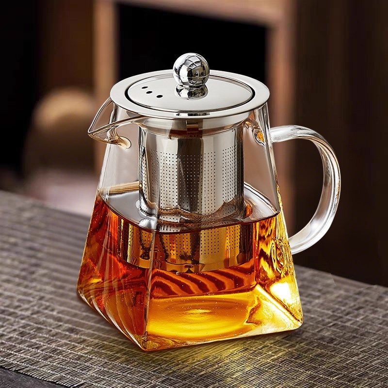 玻璃泡茶壶家用养生带过滤单壶花茶办公室功夫茶具2025新款喝茶杯