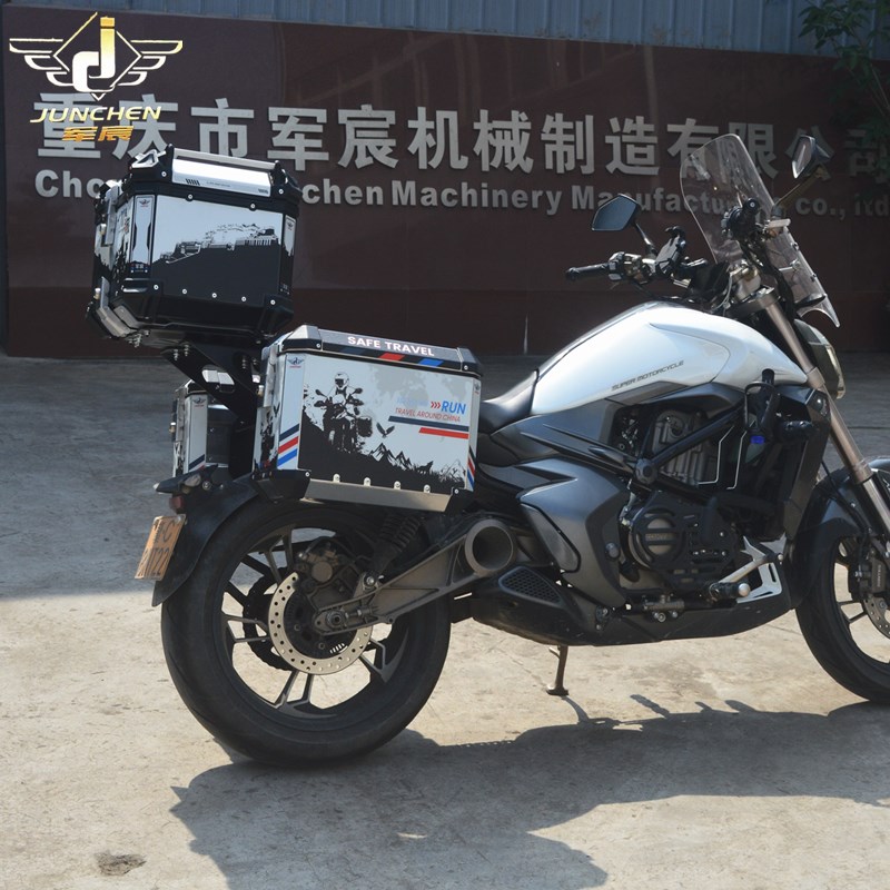 适用于升仕310jV边箱/350VX铝合金边箱尾箱快拆26边箱配件军宸三
