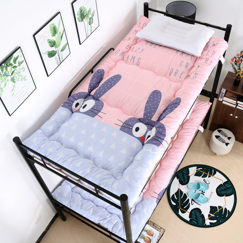学生宿舍床垫 单人褥子垫被1.2m铺床褥 加厚防潮床铺褥垫90x190cm