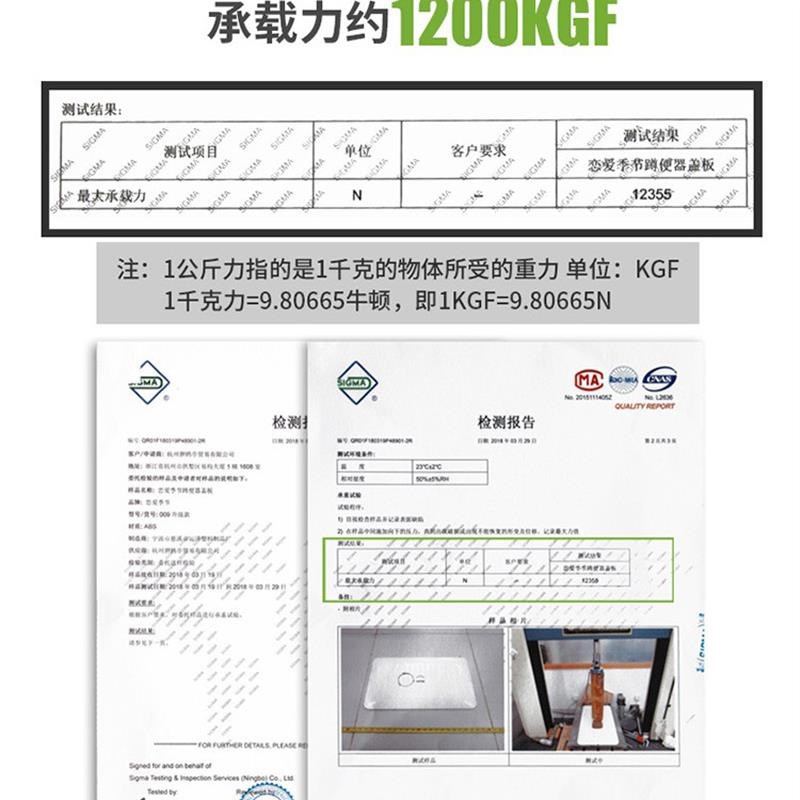 蹲便器盖板厕所蹲m坑式挡板蹲厕盖卫生间洗澡防臭便池盖全密封