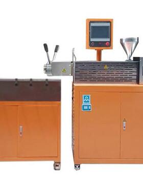 实验室双螺杆造粒机切粒速度1~35kg/h24mm膜口打样造粒设备